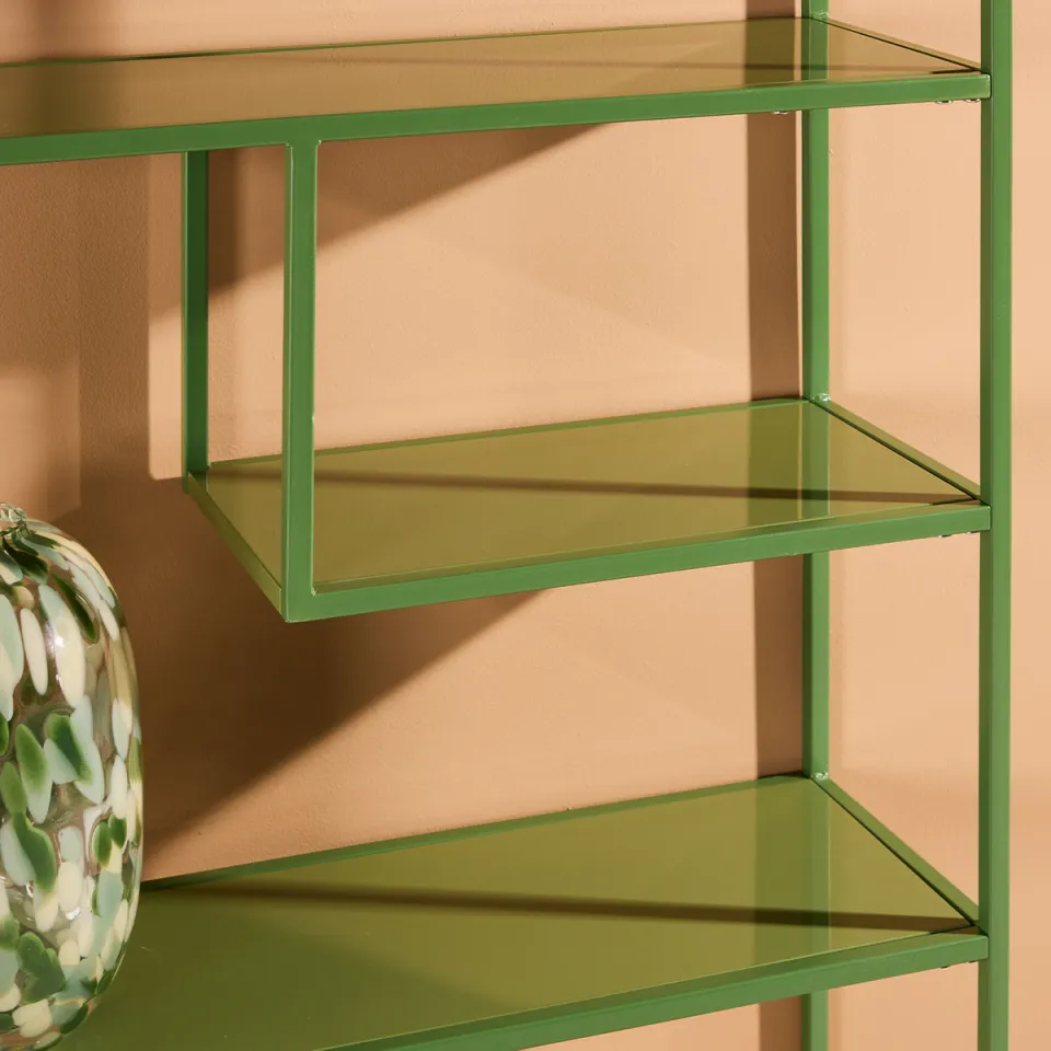 Nest living Jaxx metalen boekenkast groen - 164 x 80 cm, foto 5