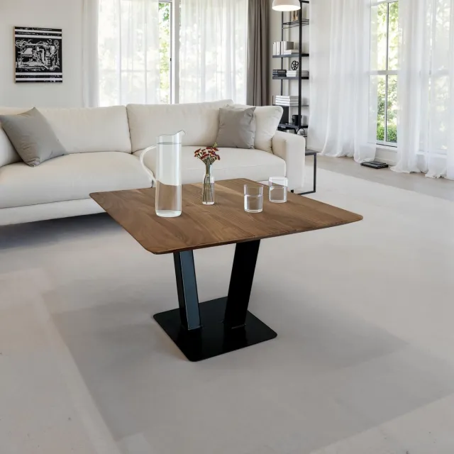 Wohnling Salontafel acaciahout 60x60 cm - WL7.012 Zie omschrijving