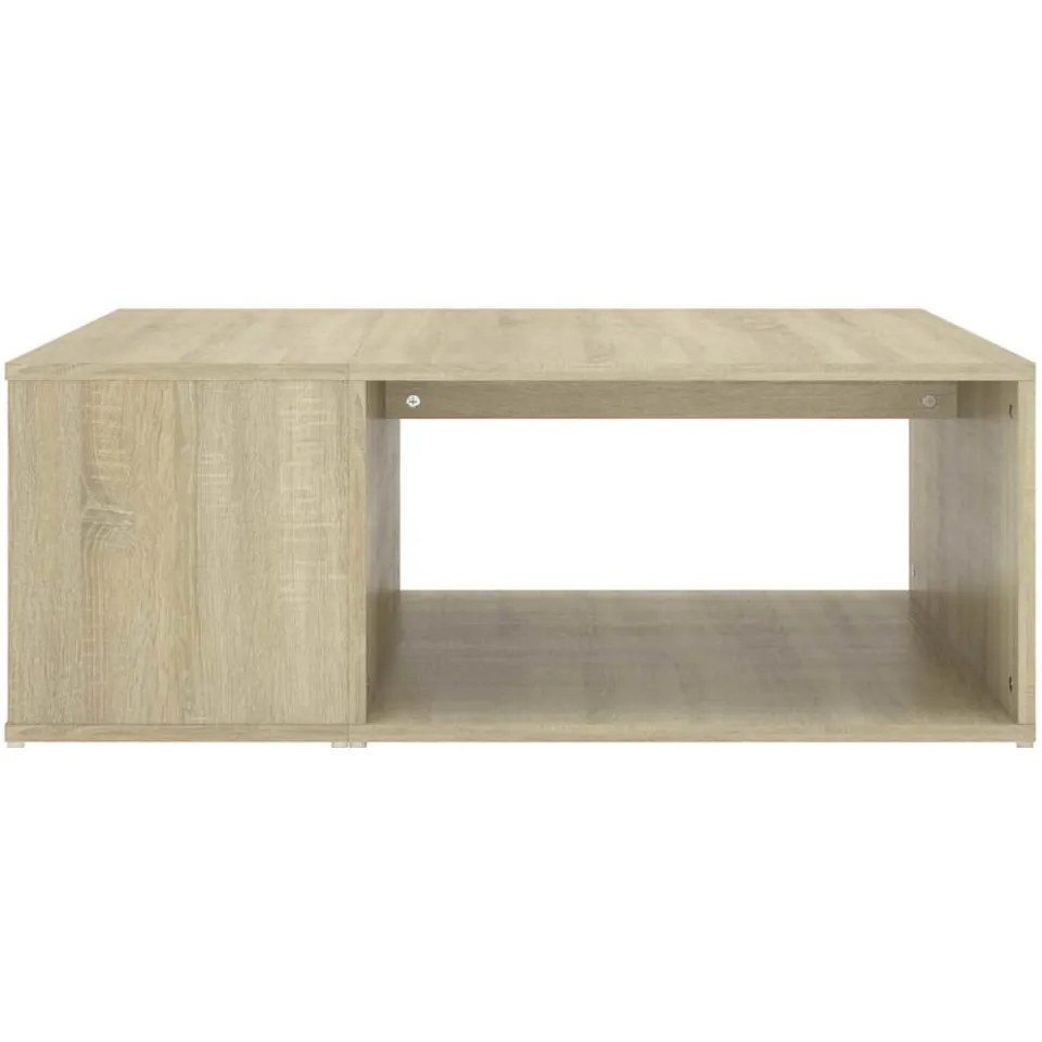 vidaXL Salontafel 90x67x33 cm bewerkt hout sonoma eikenkleurig Bruin