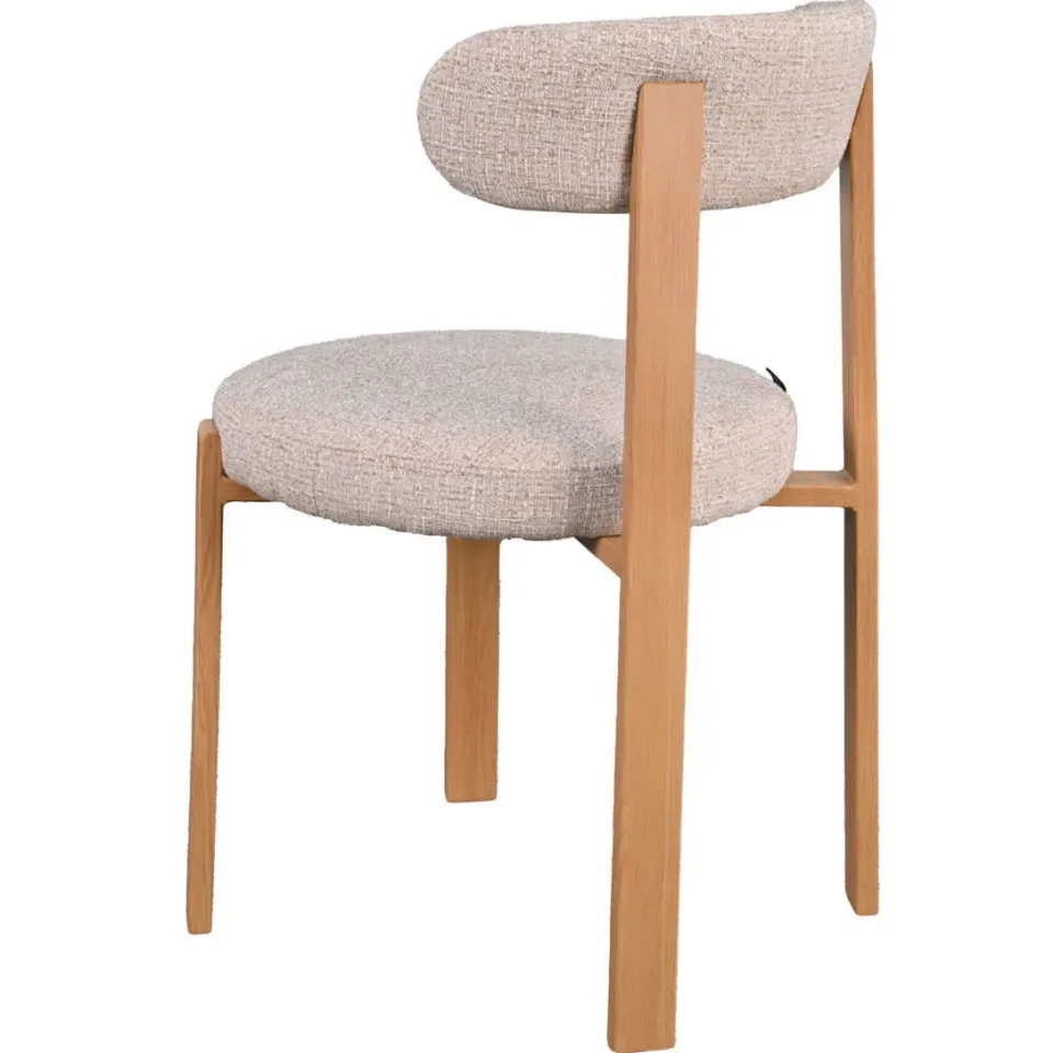 Giga Meubel Lagan eetkamerstoel met armleuningen beige, foto 4