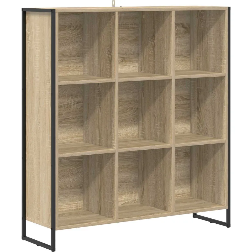 vidaXL Boekenkast Sonoma 99,5 x 30 x 108 cm Bewerkt hout bruin, foto 3