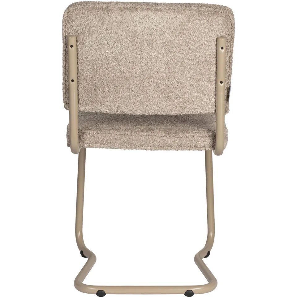 Zuiver Ridge Kink Soft eetkamerstoel beige, foto 5