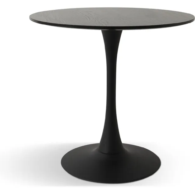 Milton & Oldbrook Eettafel Ø 80 cm Prague Zwart