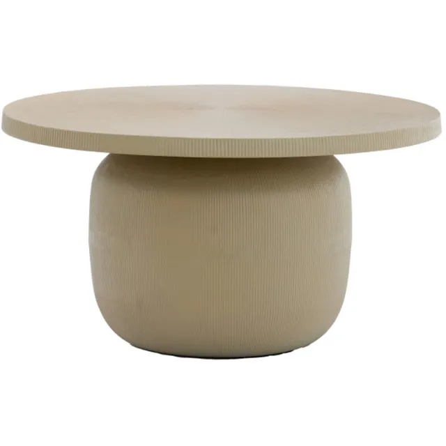 Light & Living Salontafel TIGRAN - Ø75.5x41.5cm - Bruin