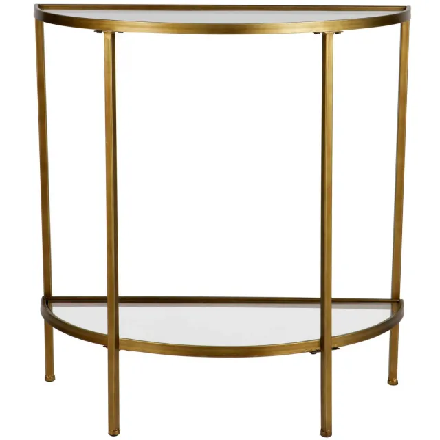 WOOOD Goddess bijzettafel antique brass