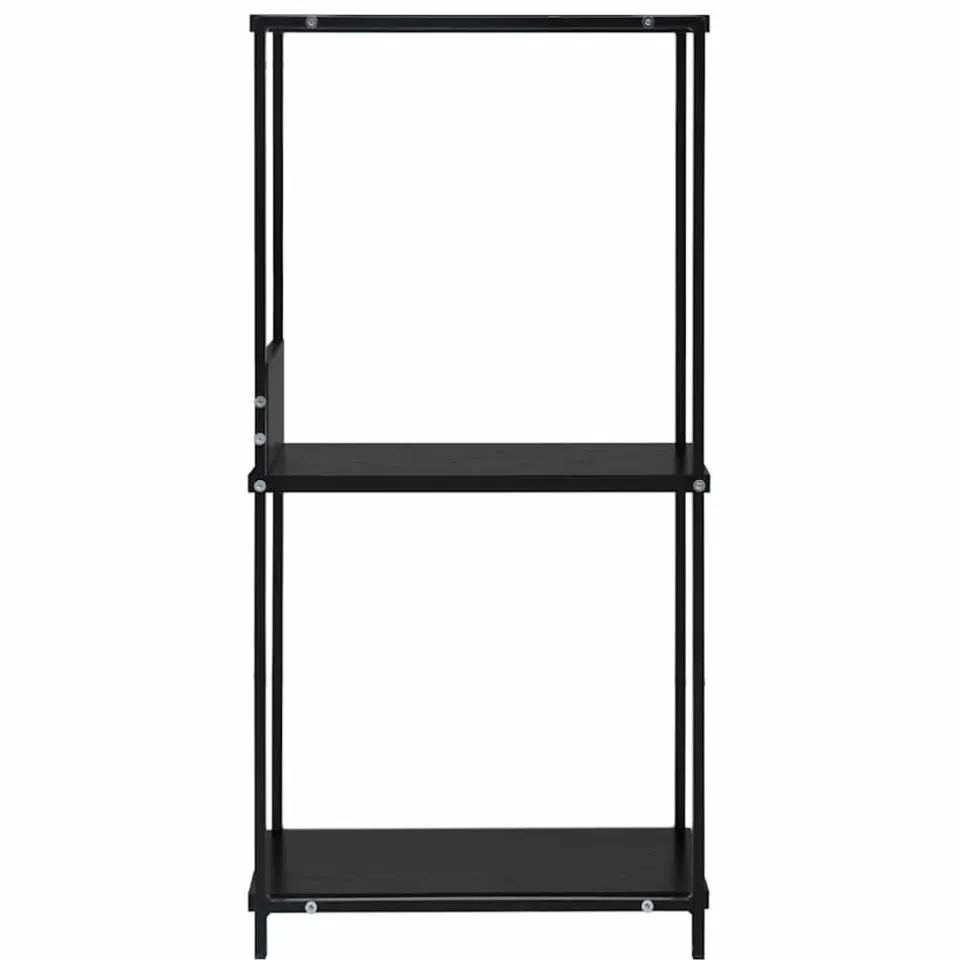 vidaXL Boekenkast 33,5x39,6x79,7 cm bewerkt hout zwart, foto 4