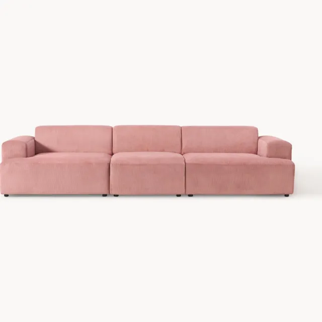 Westwing Collection Corduroy bank Melva (4-zits) Dieproze