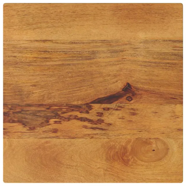 vidaXL Tafelblad vierkant 60x60x2,5 cm massief mangohout Bruin