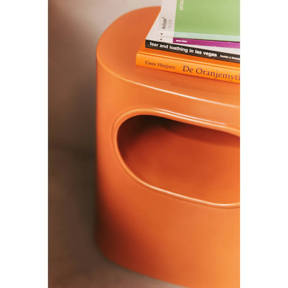HKLIVING Space bijzettafel oranje, foto 2