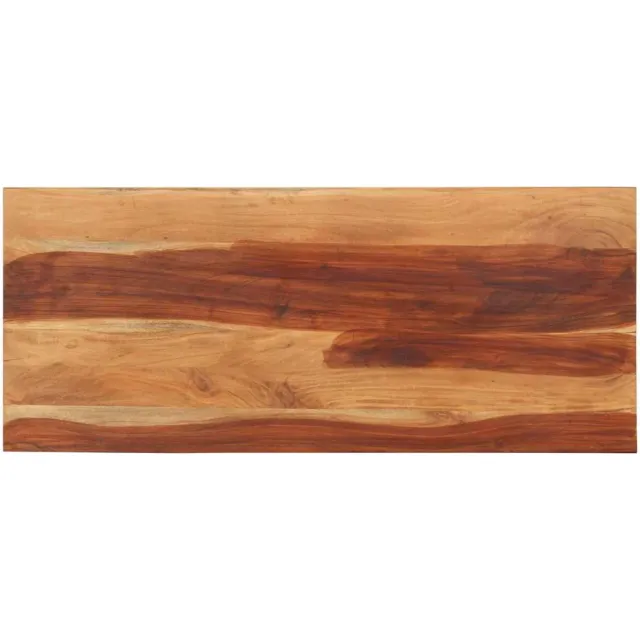 vidaXL Tafelblad 140x60x(2,5-2,7) cm massief acaciahout Bruin