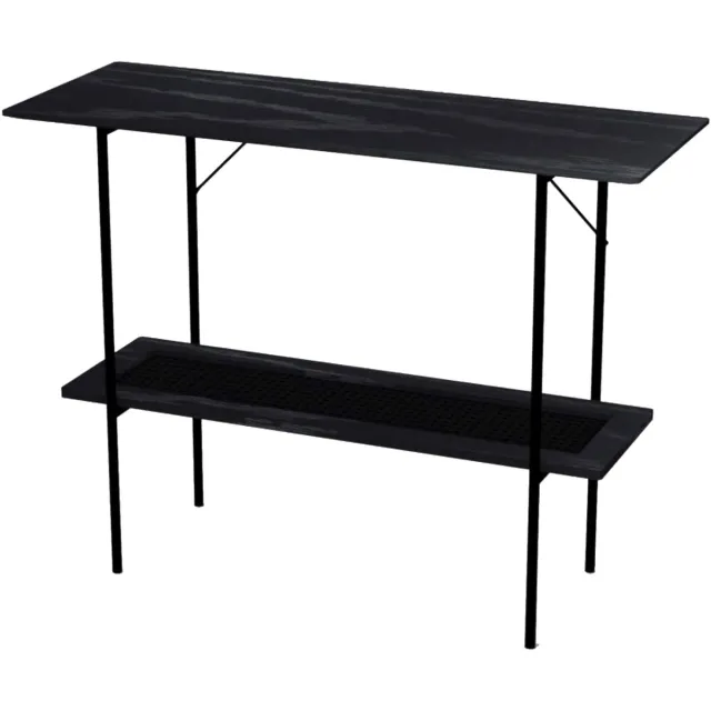 Giga Living Sidetable Pensacola - Zwart - 110x37x75cm