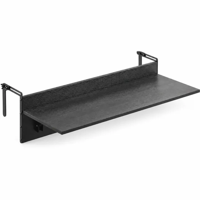 UrbanSelect Balkonplank - Tuintafel - 81.3 x 30.5 cm - Hout - Zwart