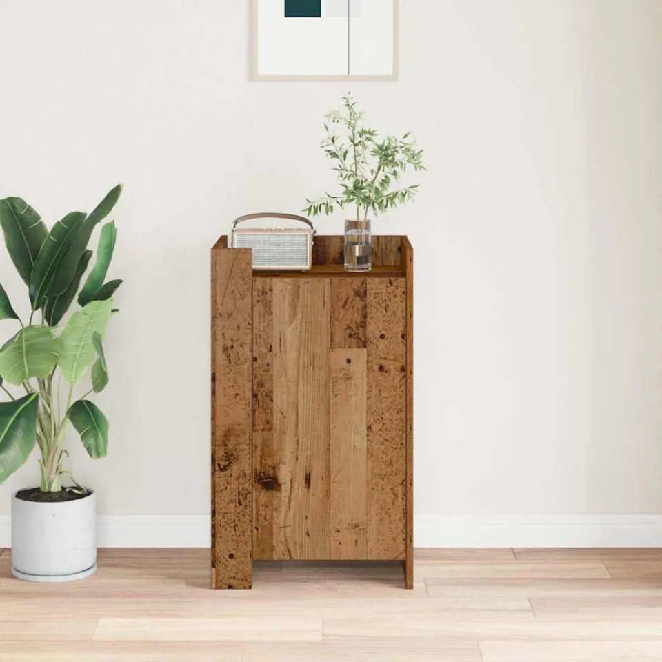 vidaXL Dressoir Oudhout 45 x 35 x 75 cm bruin, foto 4
