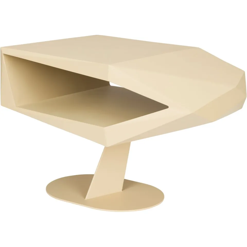 Zuiver North bijzettafel beige, foto 2