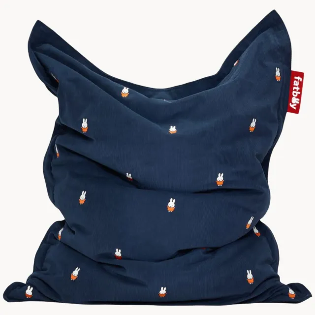 fatboy Kinder ribfluwelen zitzak Miffy Blauw