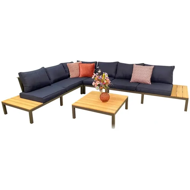 Buitengewoon Boet Aloha Loungeset bruin