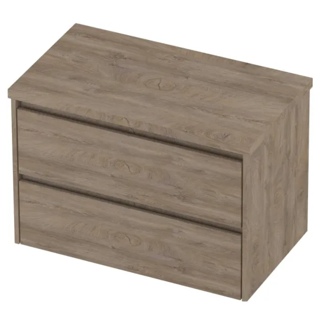 Proline Deck Badmeubelset Symmetrisch 80x46x55 cm Raw Oak Eiken