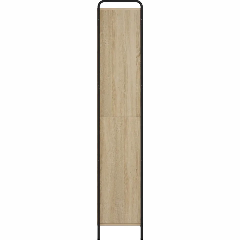 vidaXL Boekenkast 55,5 x 33 x 174 cm Bewerkt hout Sonoma Eiken, foto 4