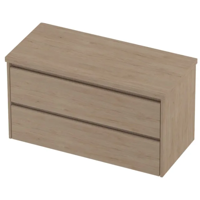 Proline Deck Badmeubelset Symmetrisch 100x46x55 cm Ideal Oak Eiken