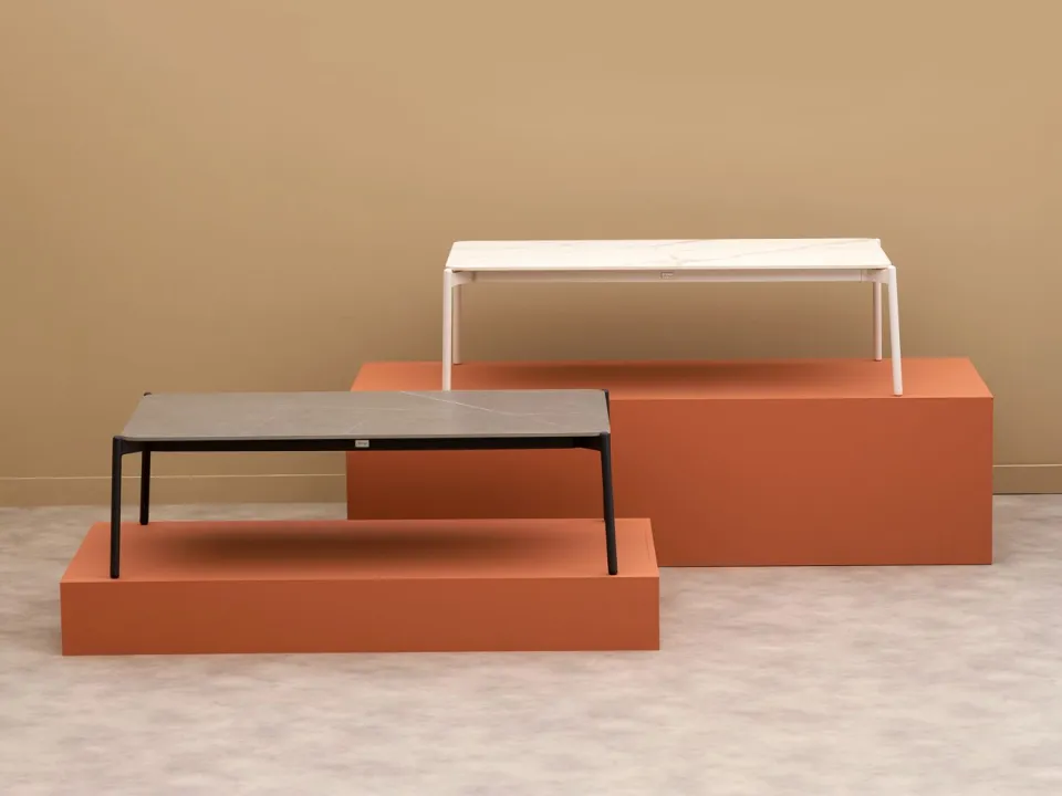 Bellagio tuinmeubelen Bellagio Cupello lounge tuintafel 130x70x40cm wit, foto 4
