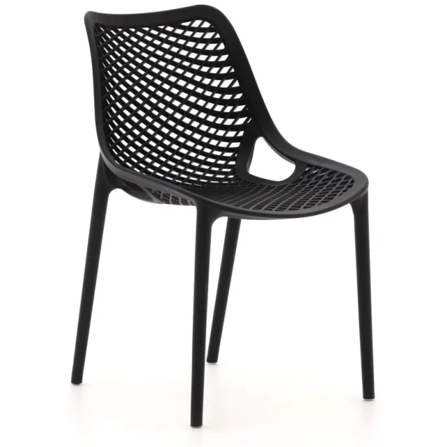 Forza Furniture Forza Ripi/Aziano ø 60cm balkonset 3-delig stapelbaar groen, foto 5