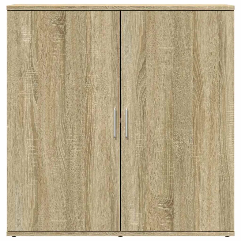 vidaXL Dressoir 79x38x80 cm bewerkt hout sonoma eikenkleurig, foto 4