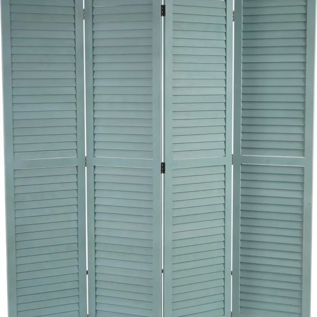 Cosmo Casa Scherm - Kamerverdeler - Privacyscherm - Vintage uitstraling - 170x160 cm - Groen