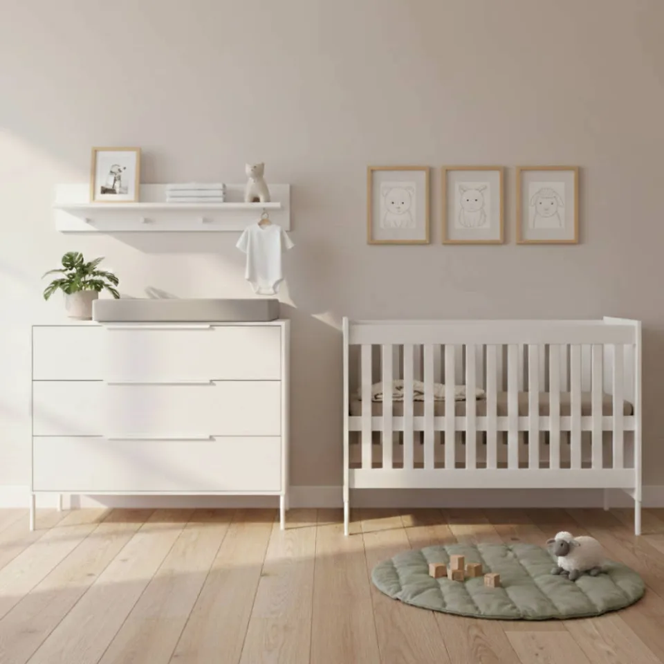 Born Lucky Babykamer Santiago Wit 2-Delig, foto 5