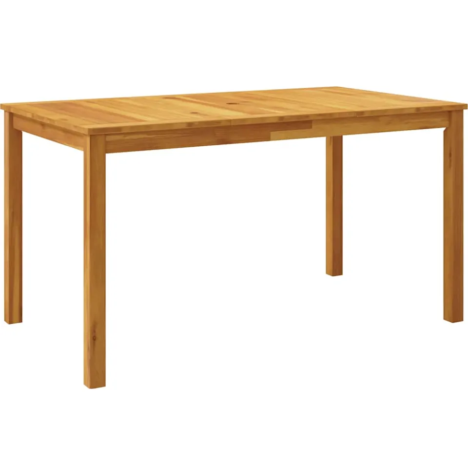 vidaXL 5-delige Eethoek 140x80x74 cm massief acaciahout bruin, foto 3