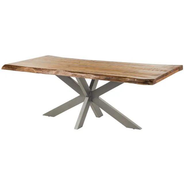 MASSIVMOEBEL24 .DE eettafel blank massief hout gedemonteerd FREEFORM