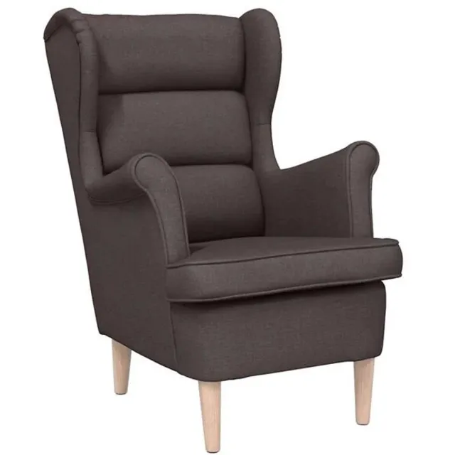 GranMaison Fauteuil - Relaxstoel - Relaxfauteuil - Stoel - Met armleuning - Voor één Persoon - Donkerbruin