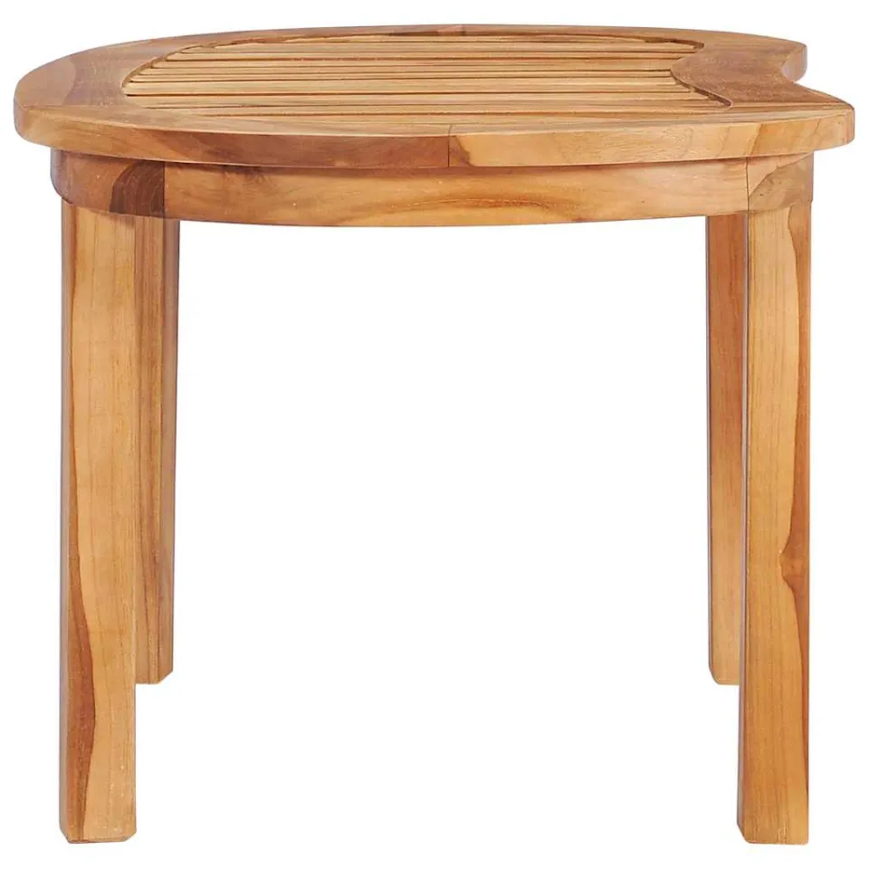 vidaXL Salontafel 90x50x45 cm massief teakhout bruin, foto 4