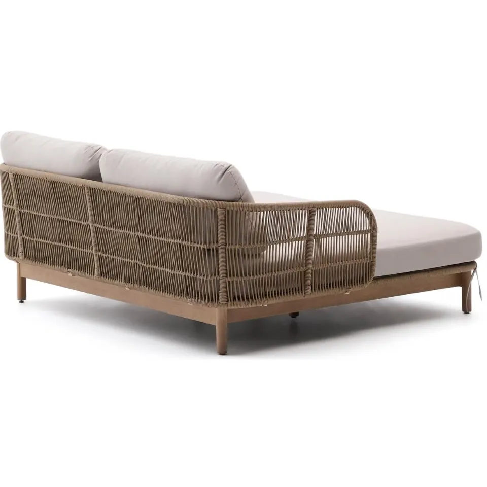Kave Home Catalina ligbed 2-persoons beige