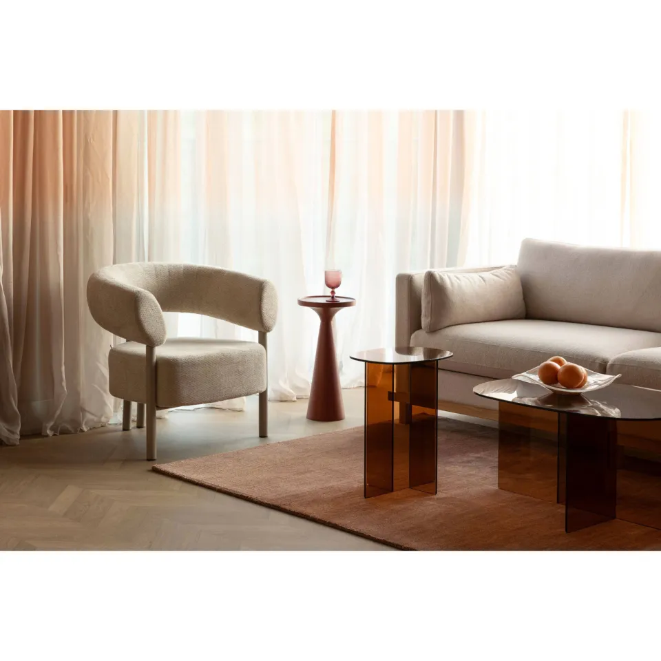 Zuiver fauteuil Heels beige, foto 2