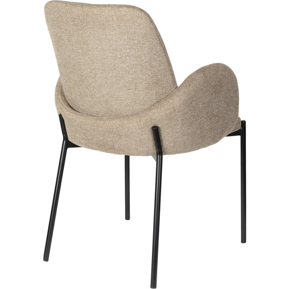 Housecraft Living Tjarda eetkamerstoel beige, foto 5