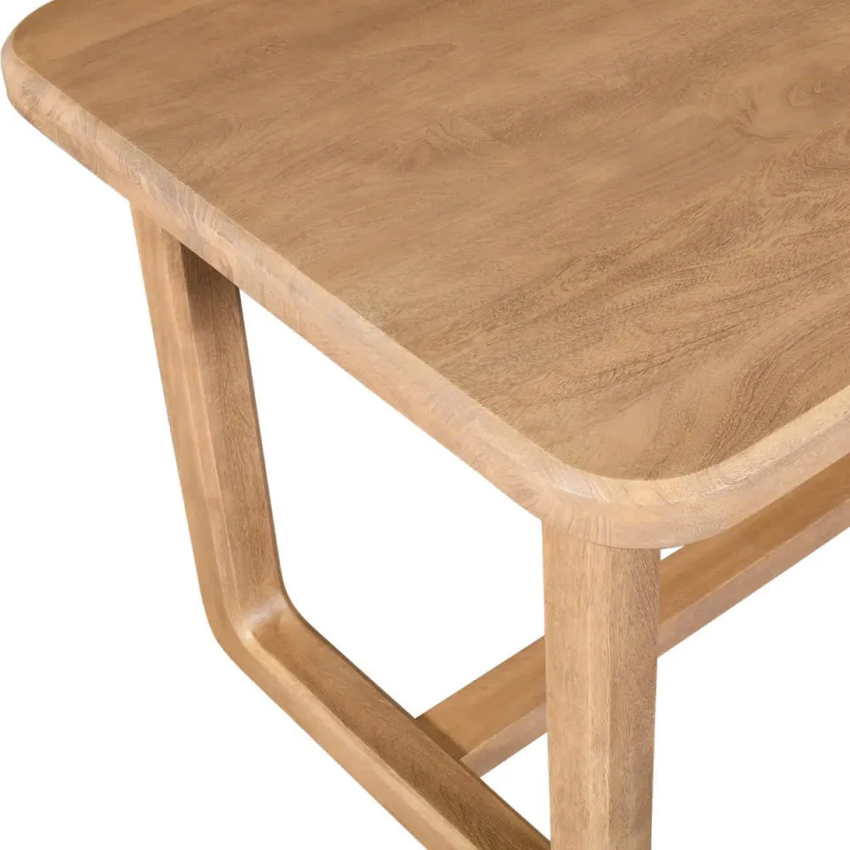 Giga Meubel Eettafel Loja - Rechthoek Naturel Mangohout - 250x90x76cm, foto 4
