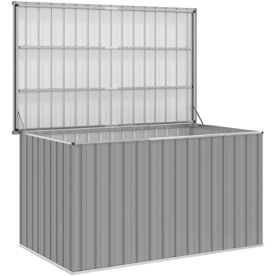 vidaXL Tuinbox 171x99x93 cm grijs