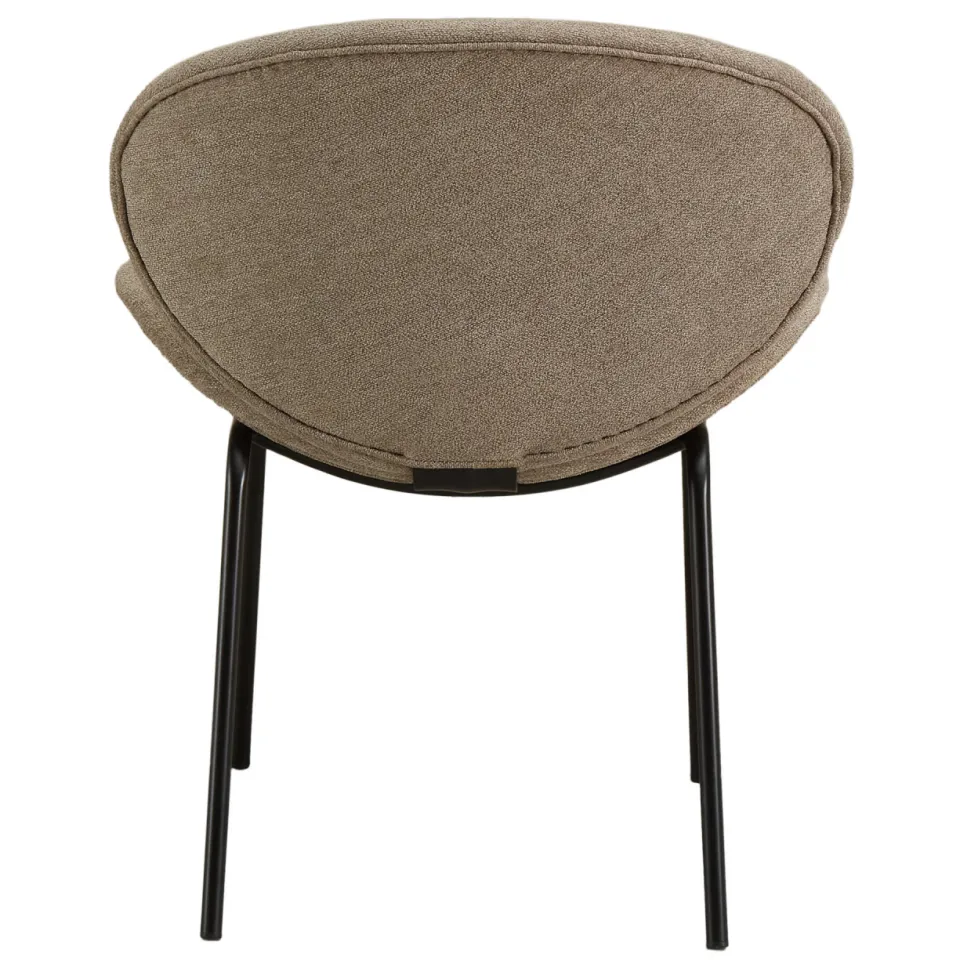 NOUS Living eetkamerstoel Noa taupe, foto 5