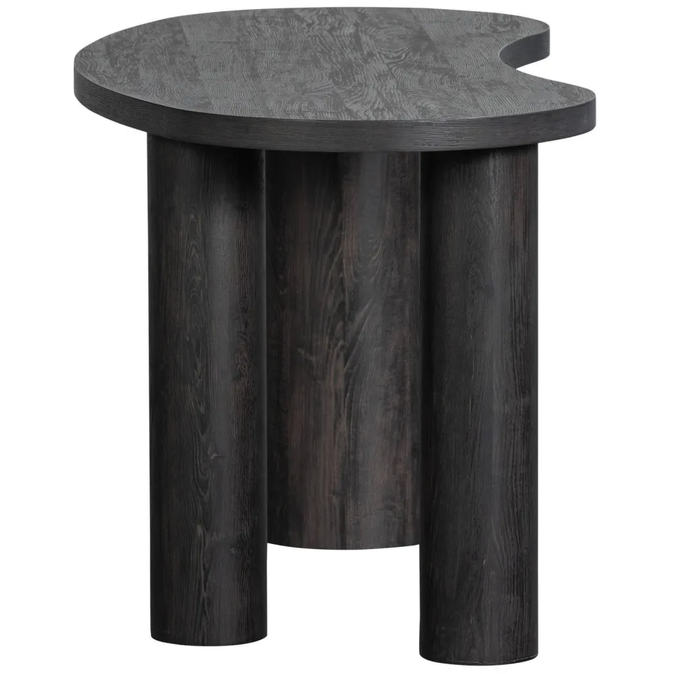 WOOOD Maan organische sidetable zwart, foto 3