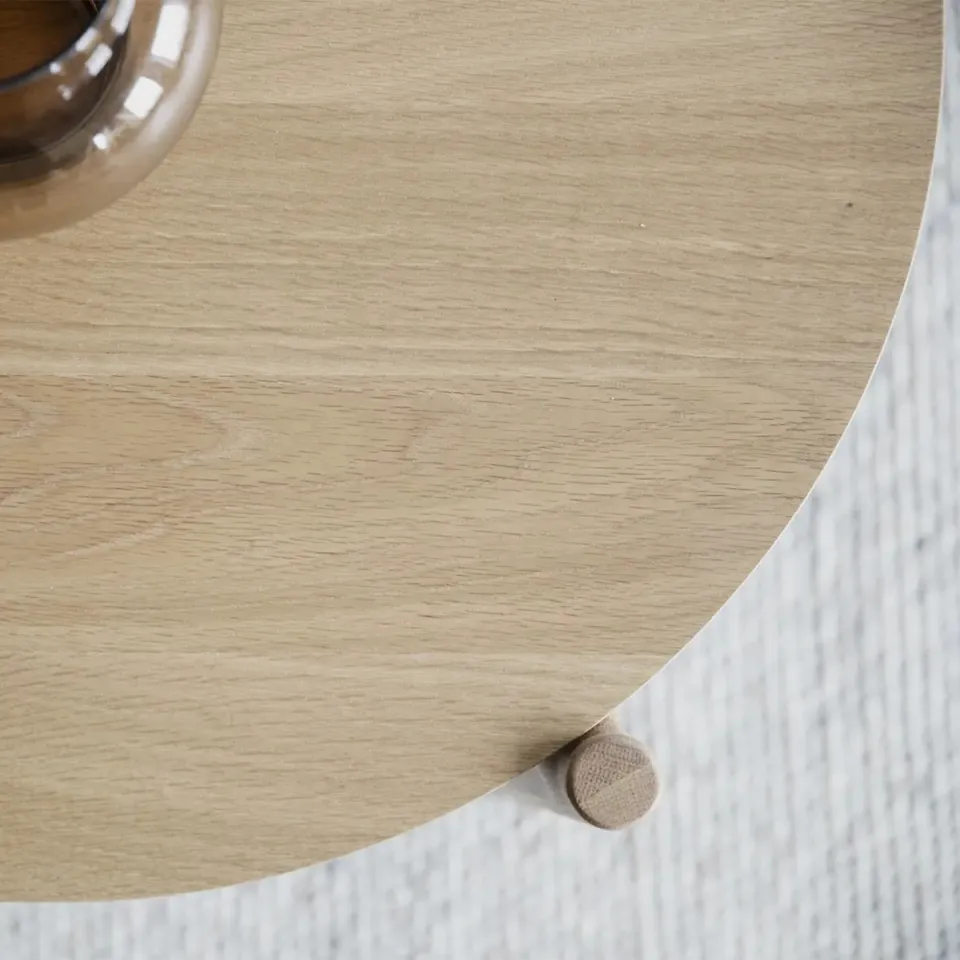 Rowico Home Holton houten salontafel naturel - 130 x 65 cm, foto 5