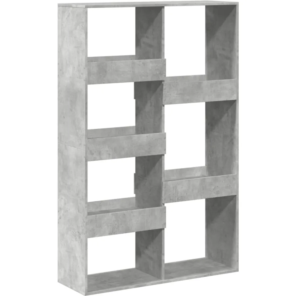 vidaXL Boekenkast 100x33x155,5 cm bewerkt hout betongrijs