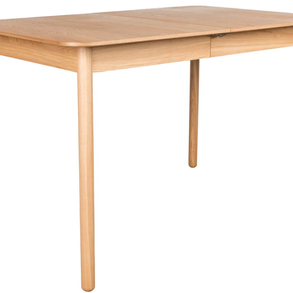 Zuiver verlengbare eetkamertafel Glimps (120/162x80 cm) naturel, foto 3