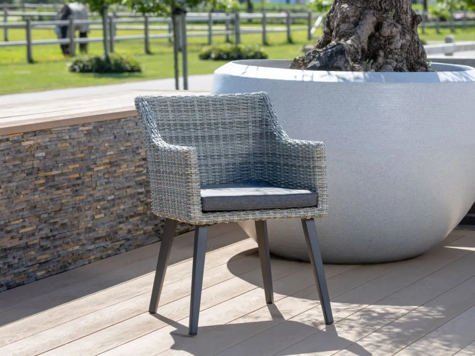 Manifesto Furniture Manifesto Matese dining tuinstoel grijs, foto 3