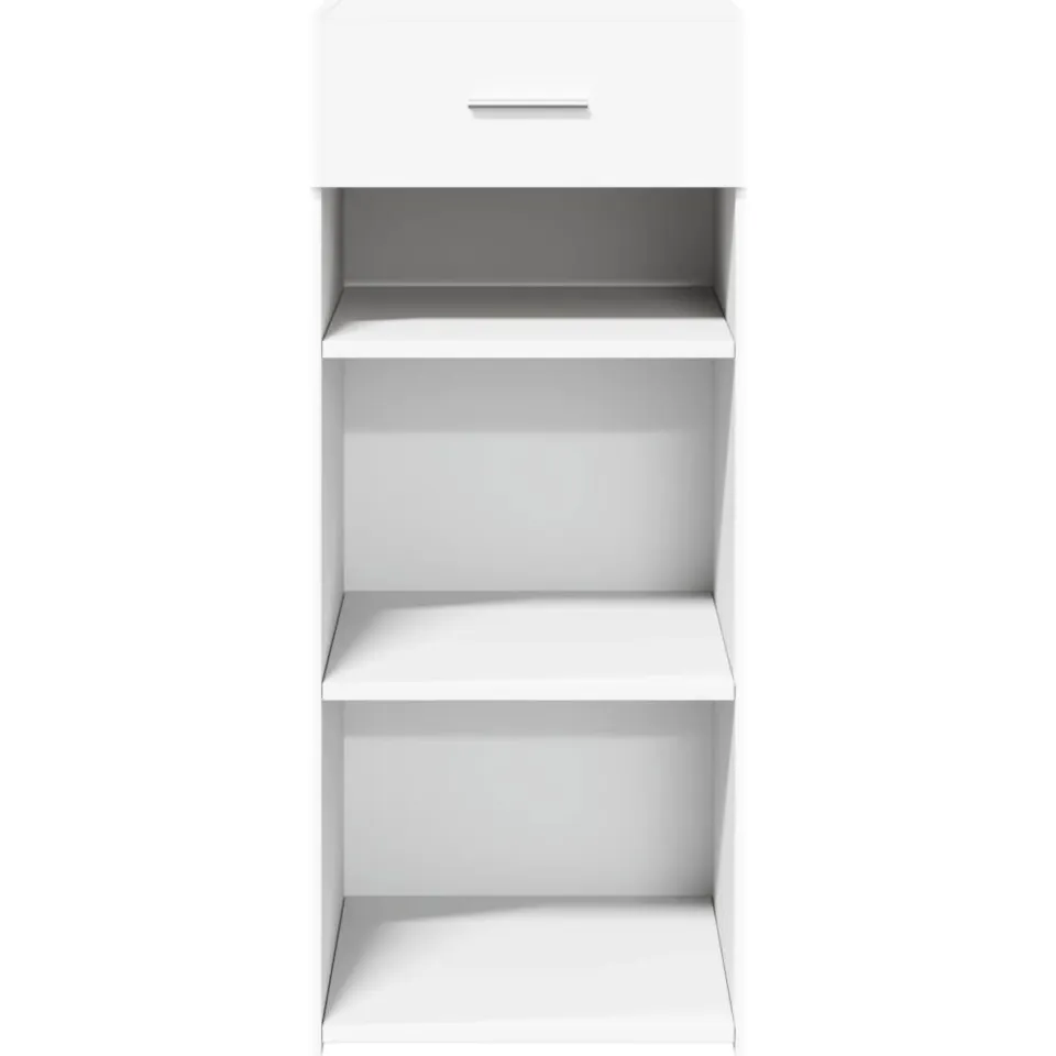 vidaXL Dressoir 40x42,5x93 cm bewerkt hout wit