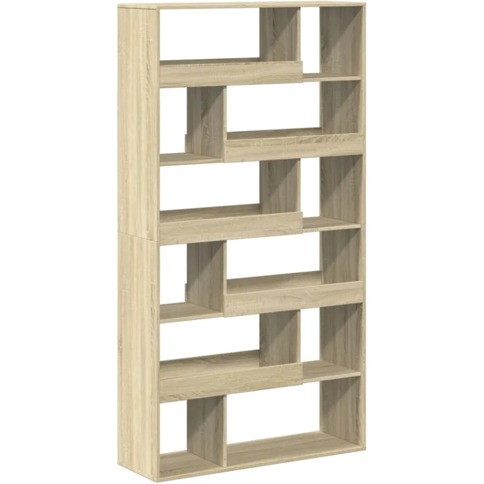vidaXL Kamerscherm 100x33x187,5 cm bewerkt hout sonoma eikenkleurig, foto 4