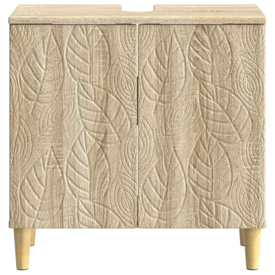 vidaXL Badkamer wastafelkast DELFT Sonoma Eiken 59,5 x 31,5 x 59 cm, foto 4