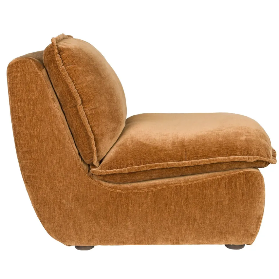 Dutchbone Radley Fauteuil Cognac Bruin, foto 3