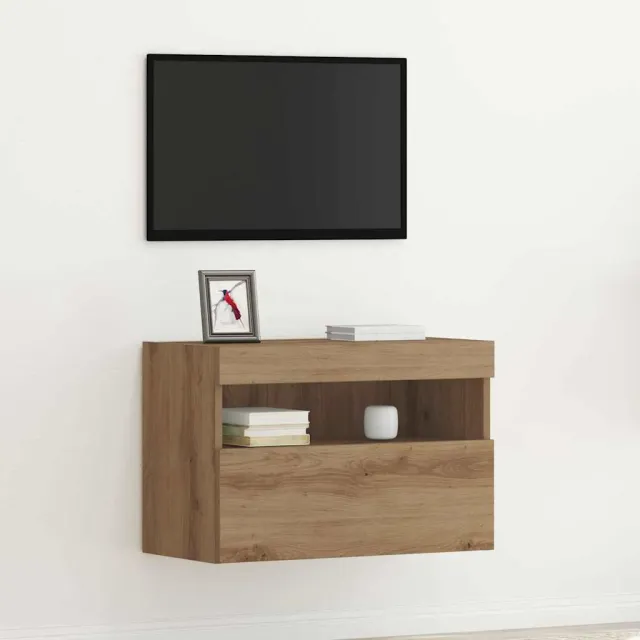 vidaXL TV Wandkast 60 x 30 x 40 cm artisanaal eikenkleurig, foto 2