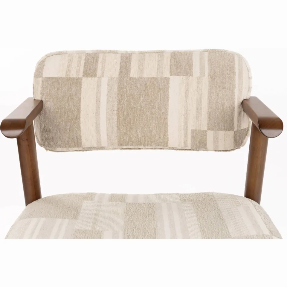 Dutchbone Sara eetkamerstoel beige, foto 5