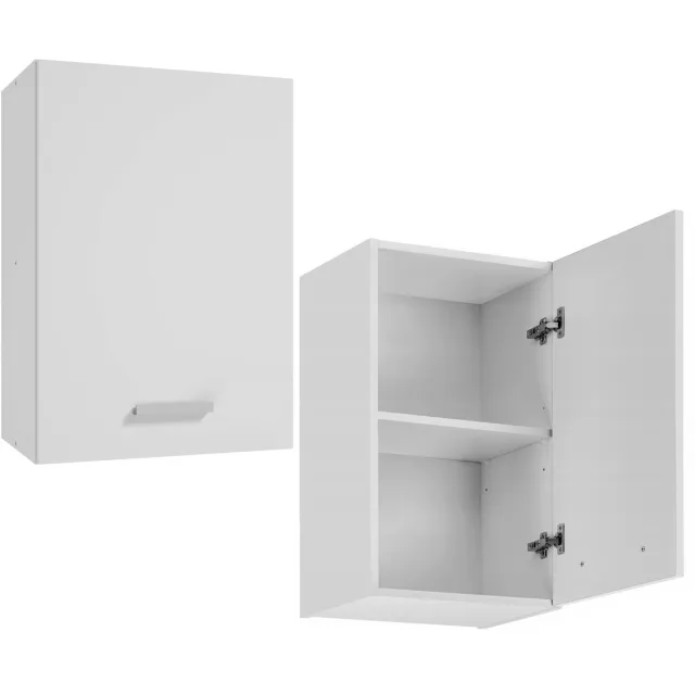 STAMAR Keukenbovenkast 40 cm - mat wit - 1 deur en 1 legplank